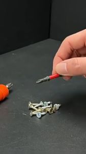 Klimo Universal Spring Loaded Screw Holding Bit Anti‑Fall Safety Screw Fixation Screwdriver Bit