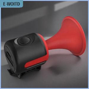 【E-WOITD】 Bicycle Bell Electronic Horn Loud Warning Sound ABS 120db Safety Electric Bell IPX4 Speaker Alarm Ring For Scooter Road Bike