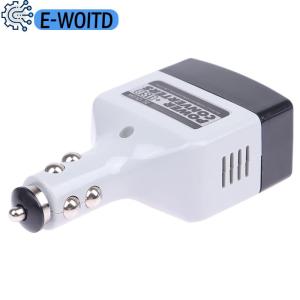 E-WOITD  USB Car Power Converter Dc 12 24V To Ac 220V Car Inverter For Phone Inverter 12V Universal Power Transformer Mobile Phone Charger USB Port