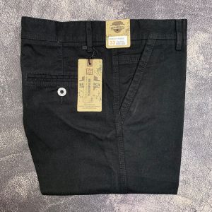 BENSBERCA Celana Panjang Chino Polos Bahan Kanvas Tipe Longgar Reguler Kualitas ori