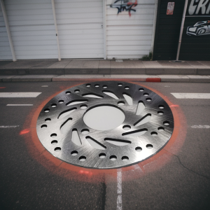 [MDEPOT] MOTORCYCLE DISC PLATE STOCK FOR CLICK125/BEAT
