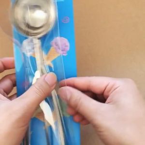 3Sizes Stainless Steel Ice Cream Scoop Set Mini Dessert Scoop Fruit Baller Kitchen Tool 4/5/6Cm