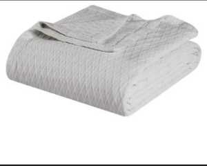 Utopia Bedding 100% Cotton Blanket (Queen Size - 90x105 Inches) 2.6 kg weight Thermal Blanket Soft Breathable Blanket for All Seasons