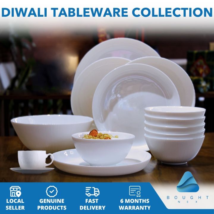 Luminarc Diwali Tableware Collection x 1 Piece Dinner Dessert Plate