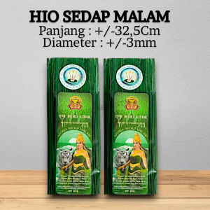 Hio Aroma Sedap Malam Dupa Hijau 300 Gram HT 818