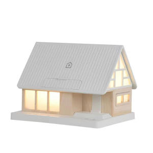 Cozy Cottage Night Light with White Noise 15W Wireless Charger Phone Stand Dimmable Lamp for Bedside Desk and Gift