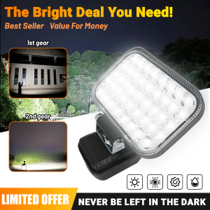 Multi functional outdoor lithium work light Makita Dayi charging portable emergency maintenance lighting fishing light