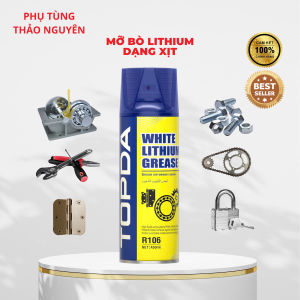 MỠ BÒ LITHIUM DẠNG XỊT 450ML TOPDA