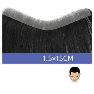 【Ready Stock】Wig for men 1.5x16cm wig cap wig hair wig wig bangs toupee men toupee wig for men toupee pu wig for men wig hair wig wig bangs toupee men toupee wig for men toupee pu Men Hair Wig Men Wig Mens Wig Wig
