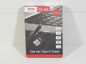 Cáp sạc nhanh Type C SOPOKA TC-01 35A tốc độ 450Mb/s hỗ trợ sạc nhanh
