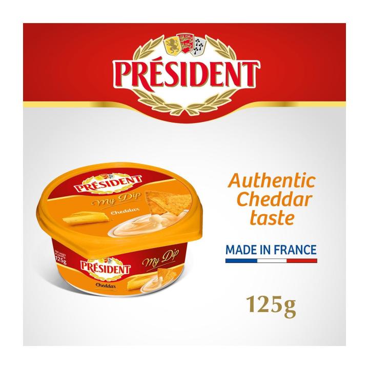 PRESIDENT MY DIP CHEDDAR
