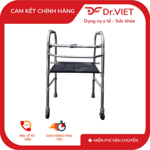 Khung tập đi / hỗ trợ đi lại Phúc Khang (có ghế ngồi) PKK02