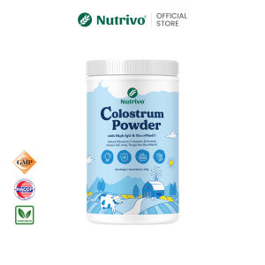 Nutrivo Colostrum Powder with High IgG & BacoMind 500g | Bone Gut Health High Calcium Milk Powder