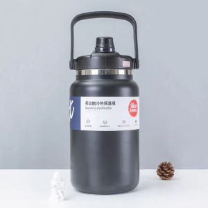 4000ml Large Capacity Water Bottle Vacuum Insulated Stainless Steel Drinking Tumbler hot and cold