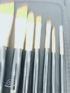 15 Nylon Wool Acrylic Painting Brush Cloth Bag Suit Oil Painting Brush   Art   Professional Brush Suit