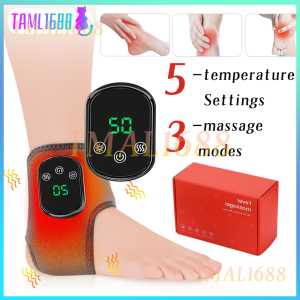 [✅SG Ready Stock] Thermal Knee Massager Electric Leg Joint Heating Vibration Massage Therapy Elbow Brace Arthritis Pain Physiotherapy Knee Support