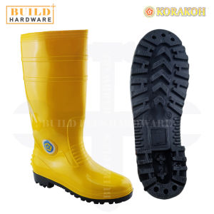 KORAKOH M7000 Yellow PVC Rubber Boot With Sock (Size: 39-44) 黄色水鞋 Kasut Boot Getah Safety Shoes