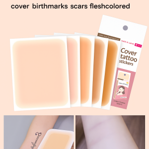 Waterproof Tattoo Flaw Conceal Tape Full Cover Concealer Sticker Body Arm Temporary Concealing Tattoos Scar Cover Stickers