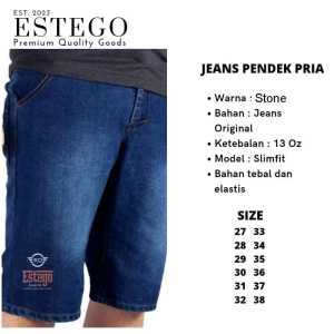 Celana pendek pria dewasa keren gaul denim lepis distro jeans pendek pria terbaru 2023 warna STONE BLITZ SIZE 27 - 33 / JEANS TERBARU PREMIUM 2023