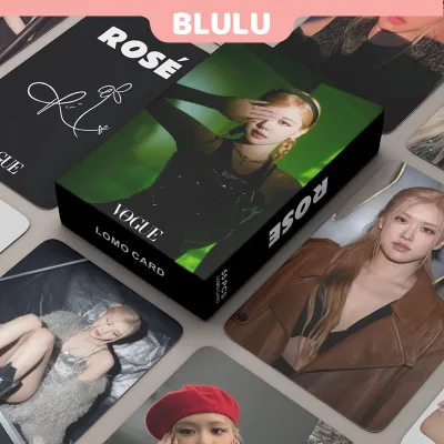 KPOP 55pcs/box BLACKPINK ROSE Photocards 2023 Vogue LOMO Card Postcard Collection Card