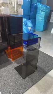 Transparent Acrylic Home Minimalist Cream Style Sofa Side Table Small Side Table Simple Living Room Bay Window Corner Coffee Table