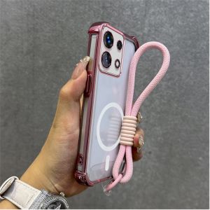 เคสสำหรับ Infinix Note 30 5G Infinix Note 30 Pro Note 30 4G Note 40 Pro 5G เคสศัพท์แบบนุ่มกันกระแทก ดีไซน์ใหม่สวยงาม แม่เหล็กไร้สายพร้อมสายคล้อง SJSTBSWX01