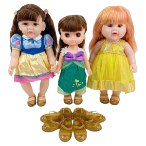 [KHÔNG KÈM BÚP BÊ]  PHỤ KIỆN GIÀY NHỰA CHO DOLL 27CM 11 INCH – SIÊU ĐÁNG YÊU  PVN9521