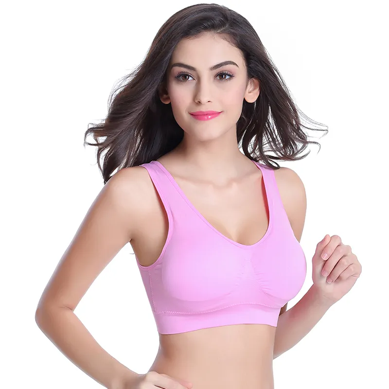 New!! VS PINK YOGA Push Up Sports Bra Wire Free Athletic Size