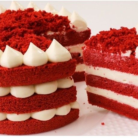 Red Velvet Cake PreMix  (BK) 红色天鹅绒蛋糕预拌粉 ( 500gm/1kg pkt )  2032.500/2032.1