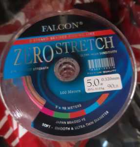 SENAR BENANG PE X8 FALCON ZERO STRETCH 100m CONNECTING