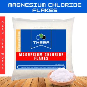 JAFED 1kg Dead Sea Magnesium Chloride Flakes from Israel For Making Magnesium Oil Foot Soak Salt Bath Stress Anxiety Joint Pain Relief