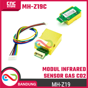 MH-Z19 MH-Z19B/MH-Z19C Modul Infrared Sensor Gas untuk CO2 Carbon Dioxide – Dengan Kabel