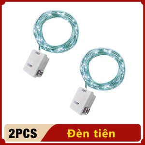 (2 chiếc)Đèn Thần Tiên Battery 1/2/3M Bóng Đèn Led Dây Ngoài Trời Không Thấm Nước Vòng Hoa Dây Hoa Xmas Trang Trí Đèn Cây Giáng Sinh Năm Mới