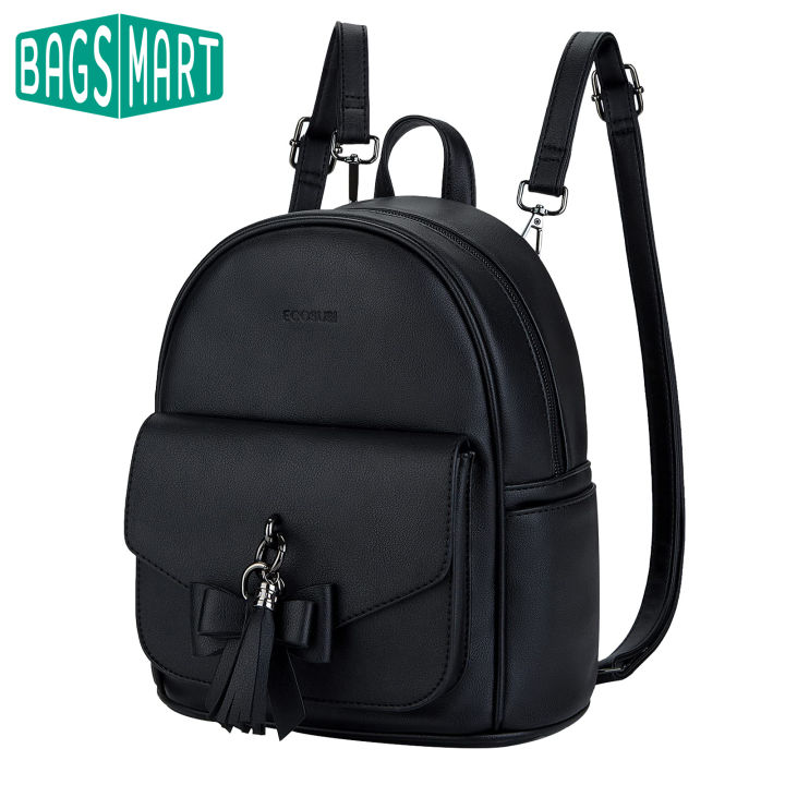 BAGSMART Women Leather Mini Backpack Women Shoulder Bag