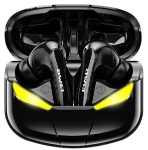 Awei T35 GameBuds Wireless EarBuds TWS RGB gaming 65ms Low Latency HiFi IPX5 Waterproof Deep Bass Sound bluetooth 5.3 Earphones Game Music Mode True Wireless Stereo Earphone With Microphone for PUBG ESPORTS