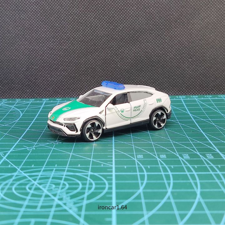 majorette lamborghini urus ลายตำรวจ Dubai หายาก