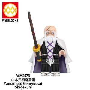 Mini Nhân Vật Anime Bleach Sứ Mệnh Thần Chết Ichigo Renjin Gin WM6164 - Đồ Chơi Lắp Ráp Mô Hình Nhân Vật Hoạt Hình