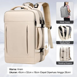 Freeknight Tas Ransel Punggung Travel Backpack Tas Ransel Koper Pria Wanita Waterproof TR751