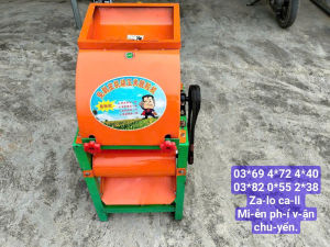 Máy bóc vỏ máy tẽ ngô mini