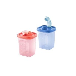 ทัพเพอร์แวร์ ภาชนะบรรจุอาหาร 1 ชิ้น (สุ่มสี) Tupperware Mini Chill Fresh Pourer 350ml