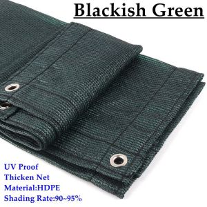 Customizable Thicken HDPE Anti-UV Fabric Gazebo Sun Shade Net Pergola Balcony Safety Privacy Net Garden Screen Fence Netting