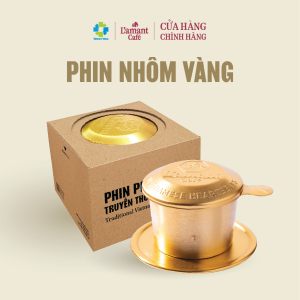 Phin pha cà phê nhôm vàng cao cấp Lamant phin pha cà phê ngon chất lượng