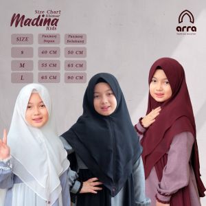 Mallcom Baju Sarimbit Keluarga Muslim Coupel Ayah Ibu Anak Gamis Koko Set Arra Madina Series Biru
