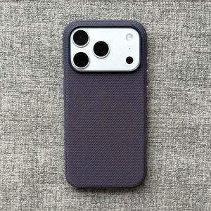 High Quality Technology Woven Case For IPhone 18 Pro 17 16 15 14 13 12 11 Pro Max Official For Magsafe Magnetic Protect Cover