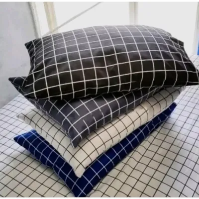 PROSES CEPAT BANTAL MOTIF KOTAK KOTAK HITAM TERMURAH