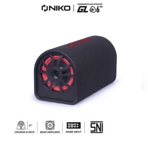 Speaker Tabung Subwoofer Car Niko Gl-6 Speaker Bluetooth 6 Inch 50 Watt | Speaker Tabung 6 inch Subwoofer Car Niko GL6 | Speaker AC/DC | Speaker Aktif NIKO NK-GL6 | FAMOUS STAR SHOP