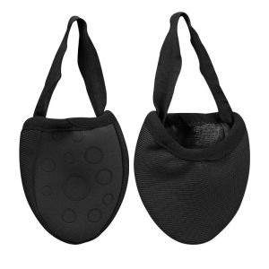 SRIEI 1Pair Rhythmic Gymnastics Shoes Soft Half Socks Knitted Professional Competition Sole Shoes Protect Elastic Skin