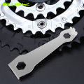 [ราคาถูก]จักรยานเงินโซ่สายฟ้าคงที่ประแจจักรยานเครื่องมือซ่อมแซม Chainring Bolt Spanner Crank Spanner สำหรับจักรยานเสือภูเขา. 