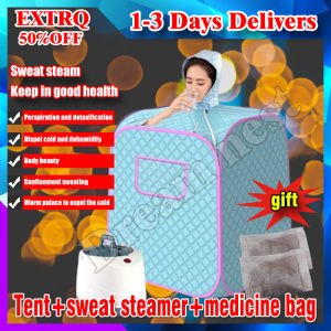 1300W 3L 220V Portable Detox Steam Sauna Tent with High-Power Rapid Heating and Overheat Protection Portable Sauna Steam Adult Sauna Heater Sauna Machine Facial Steam Sauna Steam Bath Sauna Suits