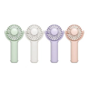 Small Fan Travel Fan Desktop Fan 1200mAh Fan Air Cooling Fan Handheld Fan ABS Texture for Office Library and Classroom